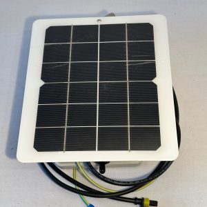Electrónica con panel solar, 1.500 V.